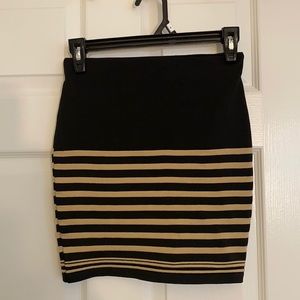 Thick pencil skirt